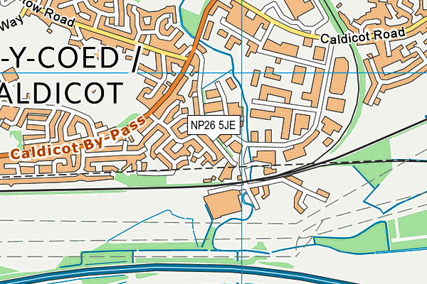 NP26 5JE map - OS VectorMap District (Ordnance Survey) NP26 5JE map - OS VectorMap District (Ordnance Survey)