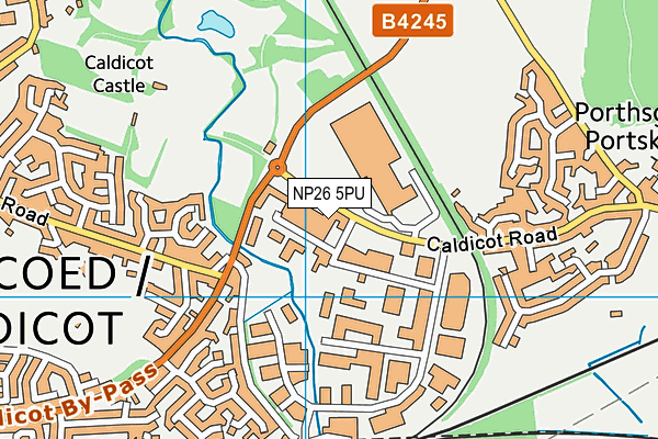 NP26 5PU map - OS VectorMap District (Ordnance Survey) NP26 5PU map - OS VectorMap District (Ordnance Survey)