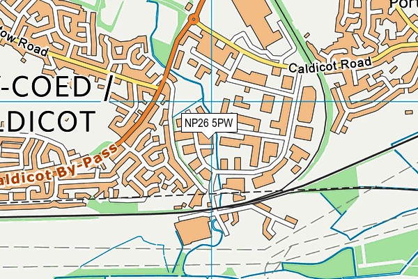 NP26 5PW map - OS VectorMap District (Ordnance Survey) NP26 5PW map - OS VectorMap District (Ordnance Survey)