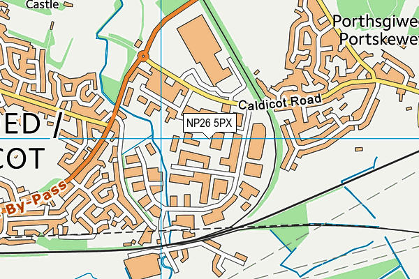 NP26 5PX map - OS VectorMap District (Ordnance Survey) NP26 5PX map - OS VectorMap District (Ordnance Survey)