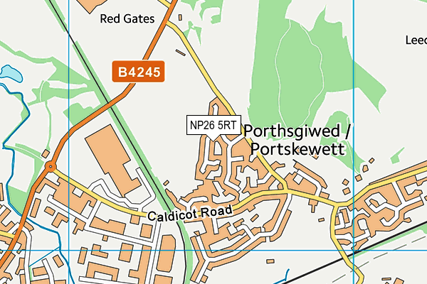NP26 5RT map - OS VectorMap District (Ordnance Survey) NP26 5RT map - OS VectorMap District (Ordnance Survey)
