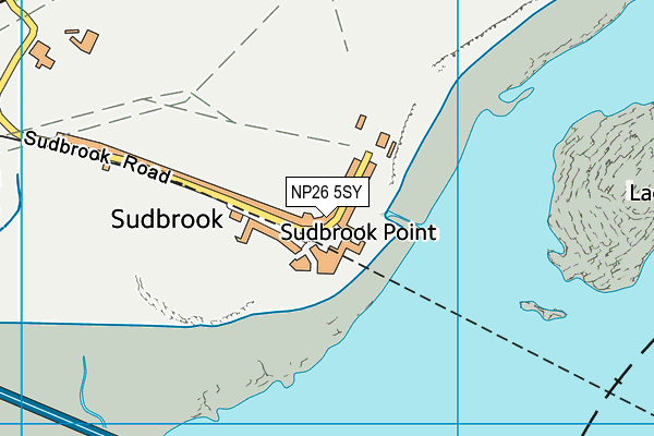 NP26 5SY map - OS VectorMap District (Ordnance Survey) NP26 5SY map - OS VectorMap District (Ordnance Survey)
