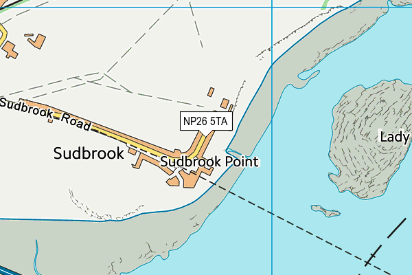 NP26 5TA map - OS VectorMap District (Ordnance Survey) NP26 5TA map - OS VectorMap District (Ordnance Survey)