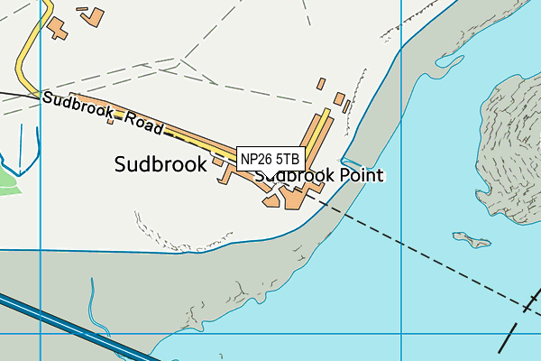 NP26 5TB map - OS VectorMap District (Ordnance Survey) NP26 5TB map - OS VectorMap District (Ordnance Survey)