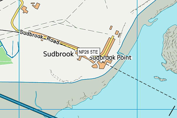NP26 5TE map - OS VectorMap District (Ordnance Survey) NP26 5TE map - OS VectorMap District (Ordnance Survey)