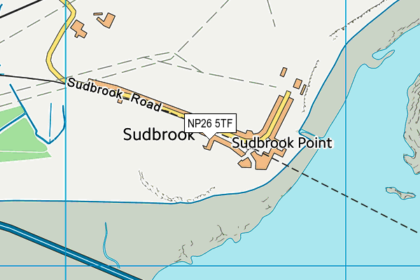 NP26 5TF map - OS VectorMap District (Ordnance Survey) NP26 5TF map - OS VectorMap District (Ordnance Survey)