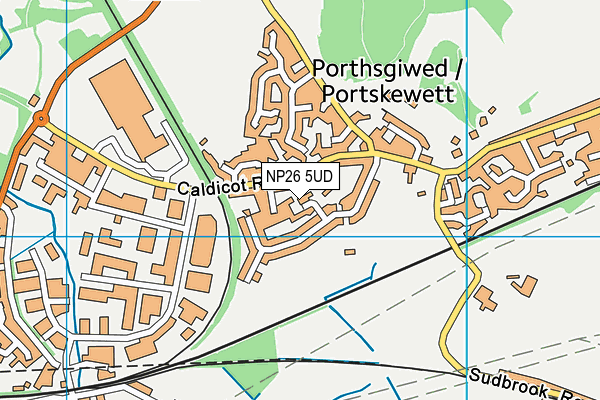 NP26 5UD map - OS VectorMap District (Ordnance Survey) NP26 5UD map - OS VectorMap District (Ordnance Survey)