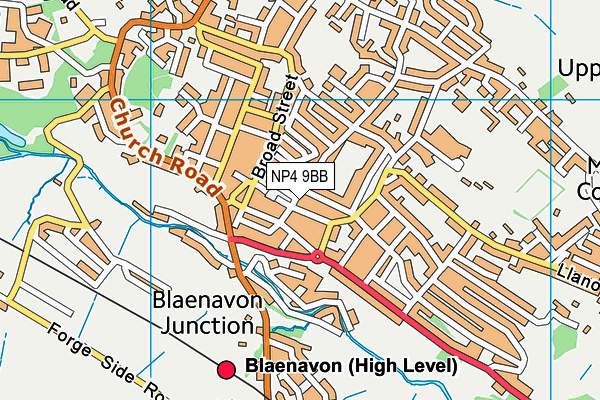 NP4 9BB map - OS VectorMap District (Ordnance Survey) NP4 9BB map - OS VectorMap District (Ordnance Survey)