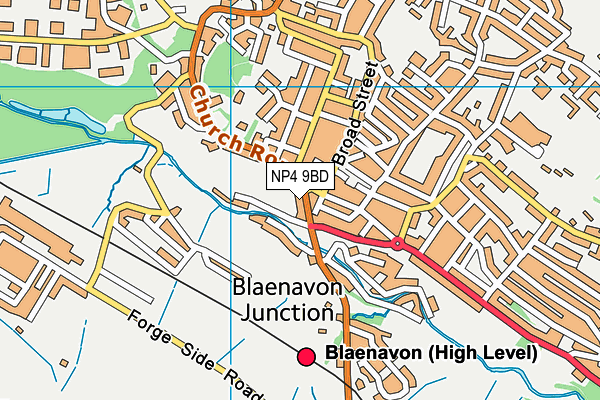 NP4 9BD map - OS VectorMap District (Ordnance Survey) NP4 9BD map - OS VectorMap District (Ordnance Survey)