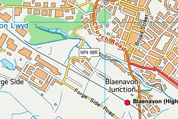 NP4 9BR map - OS VectorMap District (Ordnance Survey) NP4 9BR map - OS VectorMap District (Ordnance Survey)