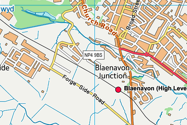 NP4 9BS map - OS VectorMap District (Ordnance Survey) NP4 9BS map - OS VectorMap District (Ordnance Survey)