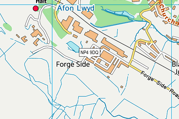 NP4 9DQ map - OS VectorMap District (Ordnance Survey) NP4 9DQ map - OS VectorMap District (Ordnance Survey)