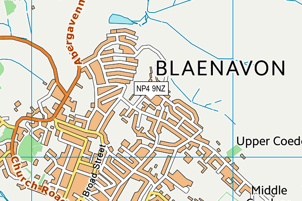 NP4 9NZ map - OS VectorMap District (Ordnance Survey) NP4 9NZ map - OS VectorMap District (Ordnance Survey)
