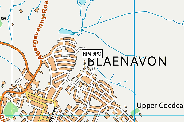 NP4 9PG map - OS VectorMap District (Ordnance Survey) NP4 9PG map - OS VectorMap District (Ordnance Survey)