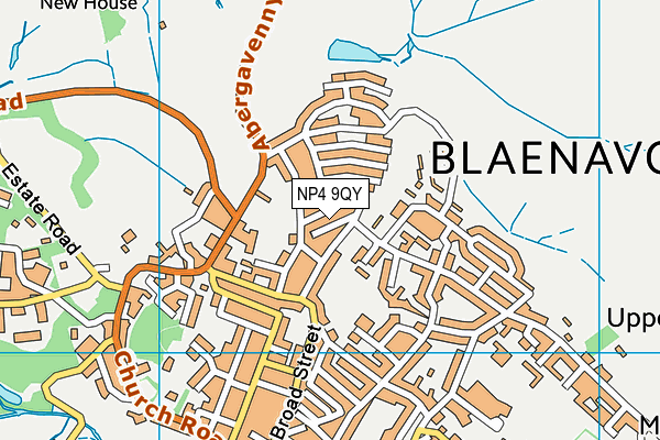 NP4 9QY map - OS VectorMap District (Ordnance Survey) NP4 9QY map - OS VectorMap District (Ordnance Survey)