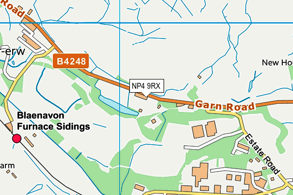 NP4 9RX map - OS VectorMap District (Ordnance Survey) NP4 9RX map - OS VectorMap District (Ordnance Survey)