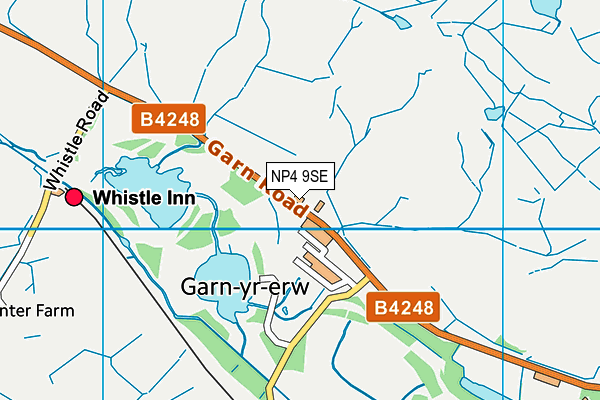 NP4 9SE map - OS VectorMap District (Ordnance Survey) NP4 9SE map - OS VectorMap District (Ordnance Survey)