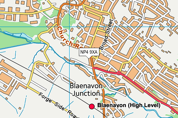 NP4 9XA map - OS VectorMap District (Ordnance Survey) NP4 9XA map - OS VectorMap District (Ordnance Survey)