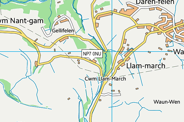 NP7 0NU map - OS VectorMap District (Ordnance Survey) NP7 0NU map - OS VectorMap District (Ordnance Survey)