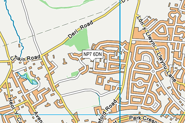 NP7 6DN map - OS VectorMap District (Ordnance Survey) NP7 6DN map - OS VectorMap District (Ordnance Survey)