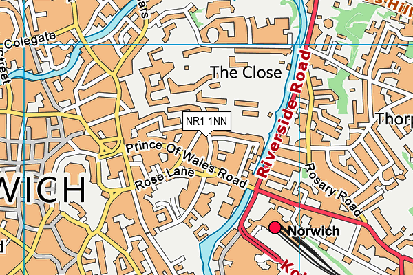 NR1 1NN map - OS VectorMap District (Ordnance Survey) NR1 1NN map - OS VectorMap District (Ordnance Survey)