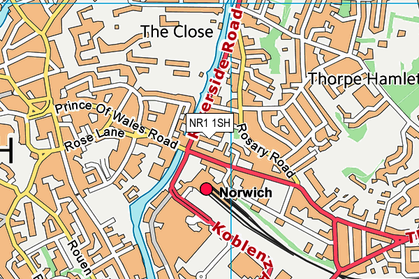 NR1 1SH map - OS VectorMap District (Ordnance Survey) NR1 1SH map - OS VectorMap District (Ordnance Survey)
