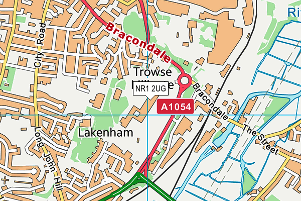 NR1 2UG map - OS VectorMap District (Ordnance Survey) NR1 2UG map - OS VectorMap District (Ordnance Survey)
