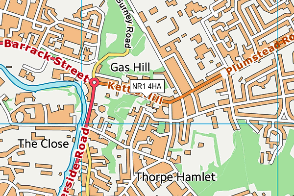NR1 4HA map - OS VectorMap District (Ordnance Survey) NR1 4HA map - OS VectorMap District (Ordnance Survey)