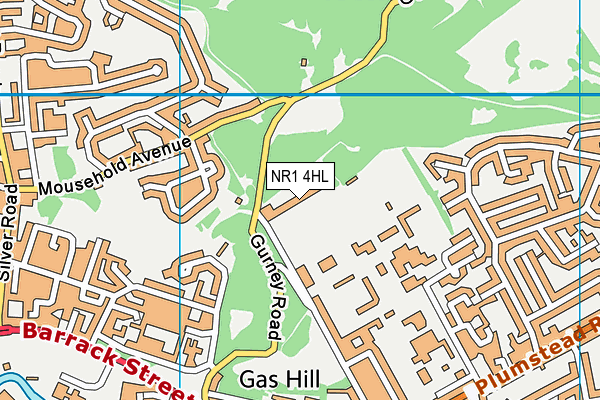 NR1 4HL map - OS VectorMap District (Ordnance Survey) NR1 4HL map - OS VectorMap District (Ordnance Survey)