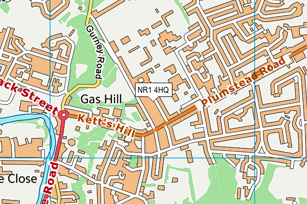 NR1 4HQ map - OS VectorMap District (Ordnance Survey) NR1 4HQ map - OS VectorMap District (Ordnance Survey)