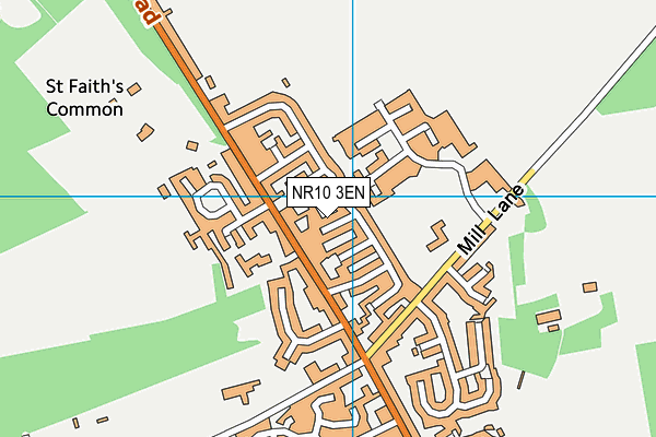NR10 3EN map - OS VectorMap District (Ordnance Survey) NR10 3EN map - OS VectorMap District (Ordnance Survey)