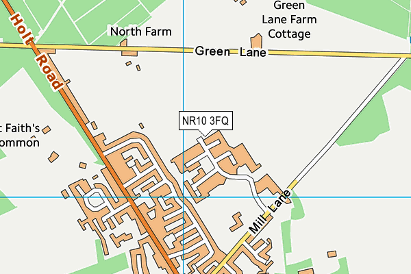 NR10 3FQ map - OS VectorMap District (Ordnance Survey) NR10 3FQ map - OS VectorMap District (Ordnance Survey)