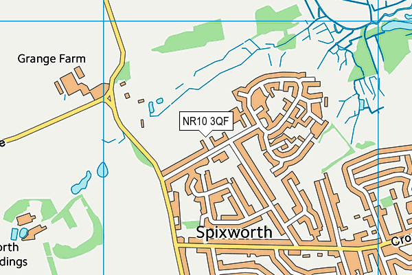 NR10 3QF map - OS VectorMap District (Ordnance Survey) NR10 3QF map - OS VectorMap District (Ordnance Survey)