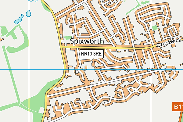 NR10 3RE map - OS VectorMap District (Ordnance Survey) NR10 3RE map - OS VectorMap District (Ordnance Survey)