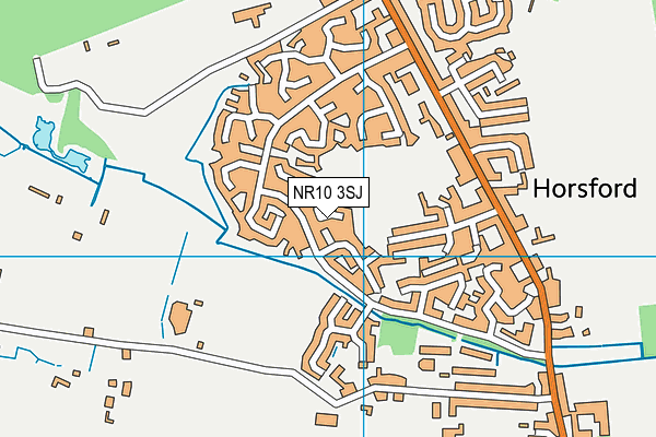 NR10 3SJ map - OS VectorMap District (Ordnance Survey) NR10 3SJ map - OS VectorMap District (Ordnance Survey)