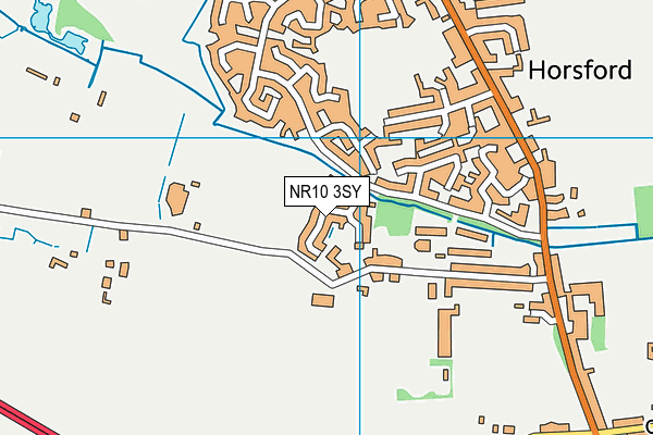 NR10 3SY map - OS VectorMap District (Ordnance Survey) NR10 3SY map - OS VectorMap District (Ordnance Survey)