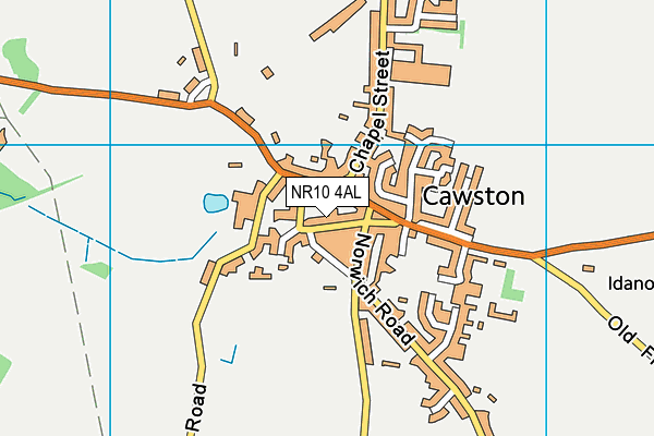 NR10 4AL map - OS VectorMap District (Ordnance Survey)