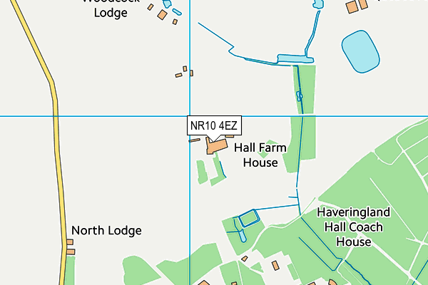 NR10 4EZ map - OS VectorMap District (Ordnance Survey) NR10 4EZ map - OS VectorMap District (Ordnance Survey)