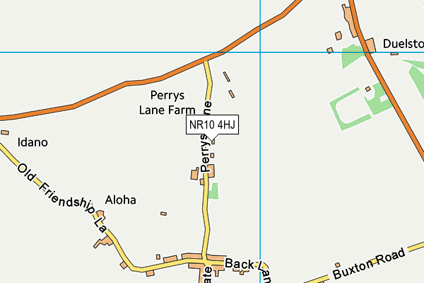 NR10 4HJ map - OS VectorMap District (Ordnance Survey) NR10 4HJ map - OS VectorMap District (Ordnance Survey)