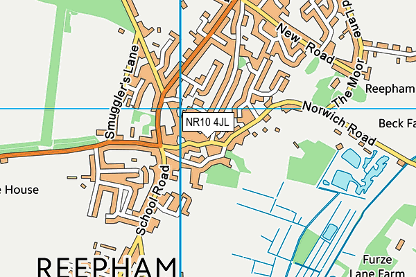 NR10 4JL map - OS VectorMap District (Ordnance Survey) NR10 4JL map - OS VectorMap District (Ordnance Survey)