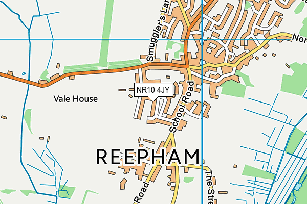 NR10 4JY map - OS VectorMap District (Ordnance Survey) NR10 4JY map - OS VectorMap District (Ordnance Survey)