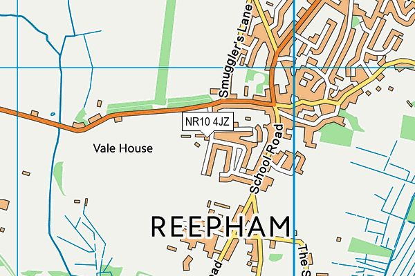 NR10 4JZ map - OS VectorMap District (Ordnance Survey) NR10 4JZ map - OS VectorMap District (Ordnance Survey)