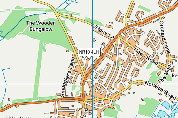 NR10 4LH map - OS VectorMap District (Ordnance Survey) NR10 4LH map - OS VectorMap District (Ordnance Survey)