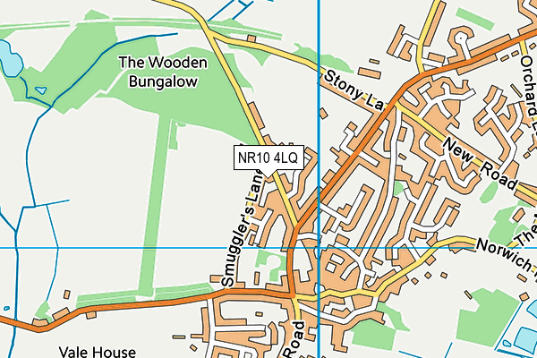 NR10 4LQ map - OS VectorMap District (Ordnance Survey) NR10 4LQ map - OS VectorMap District (Ordnance Survey)