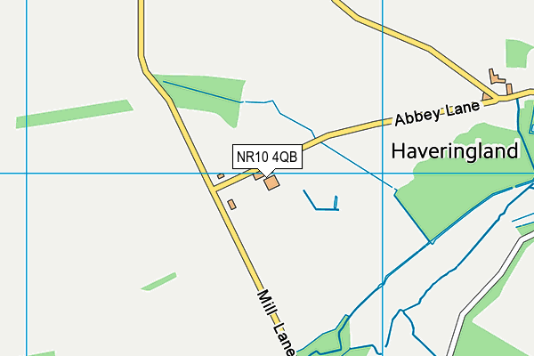 NR10 4QB map - OS VectorMap District (Ordnance Survey) NR10 4QB map - OS VectorMap District (Ordnance Survey)