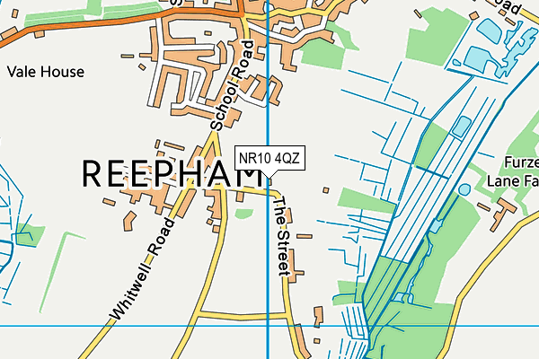NR10 4QZ map - OS VectorMap District (Ordnance Survey) NR10 4QZ map - OS VectorMap District (Ordnance Survey)