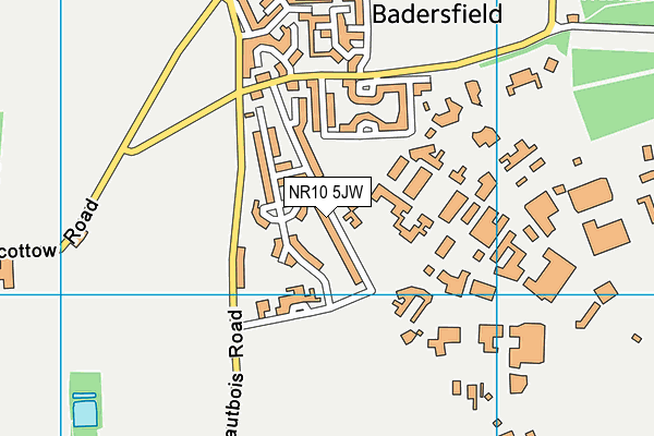 NR10 5JW map - OS VectorMap District (Ordnance Survey) NR10 5JW map - OS VectorMap District (Ordnance Survey)