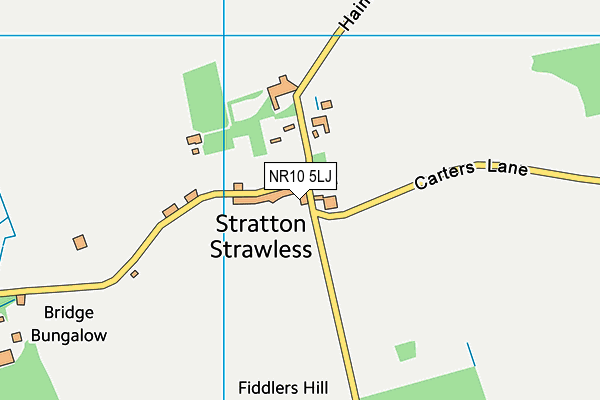 NR10 5LJ map - OS VectorMap District (Ordnance Survey)