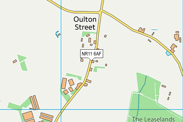 NR11 6AF map - OS VectorMap District (Ordnance Survey) NR11 6AF map - OS VectorMap District (Ordnance Survey)