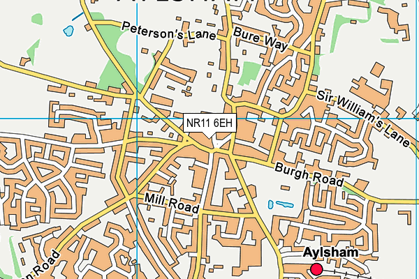 NR11 6EH map - OS VectorMap District (Ordnance Survey) NR11 6EH map - OS VectorMap District (Ordnance Survey)